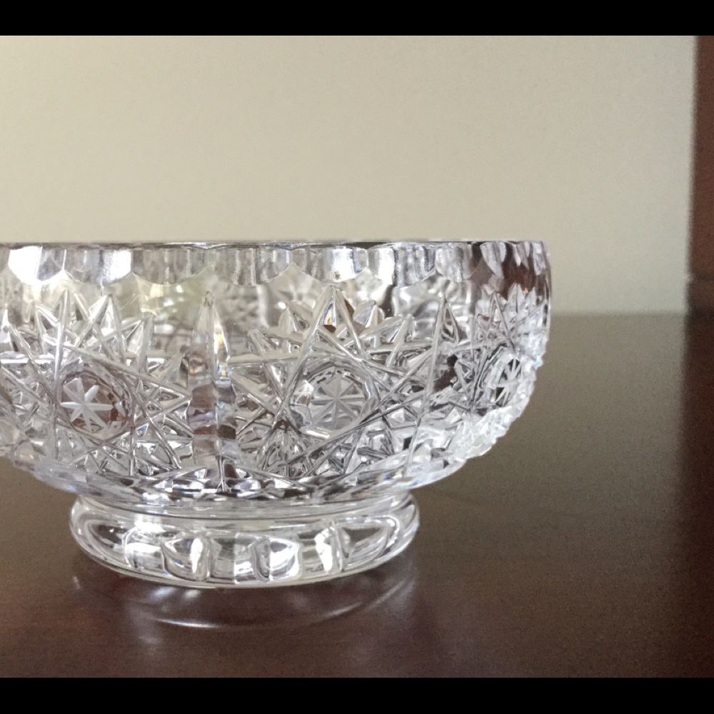💕❤️VINTAGE BOHEMIA-  CRYSTAL CZECH REPUBLIC NWT - Picture 2 of 7